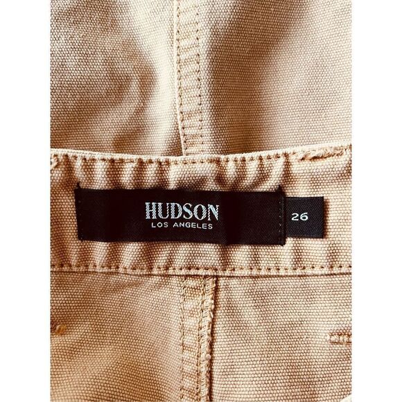 Hudson Jeans Women’s Faded Bronze Cargo Pocket Mini Skirt size 26 NWT - Picture 2 of 10